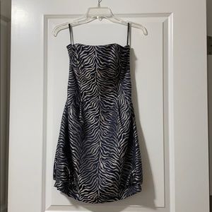 Jessica McClintock strapless dress